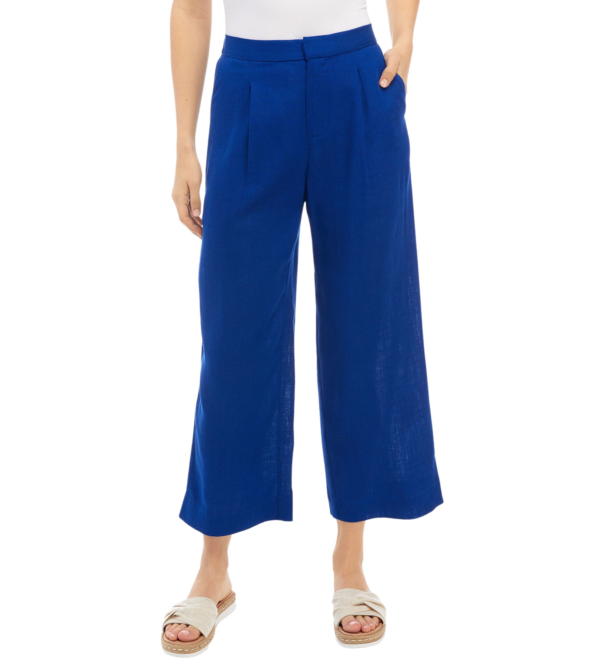 Womens Pleated Front Pants