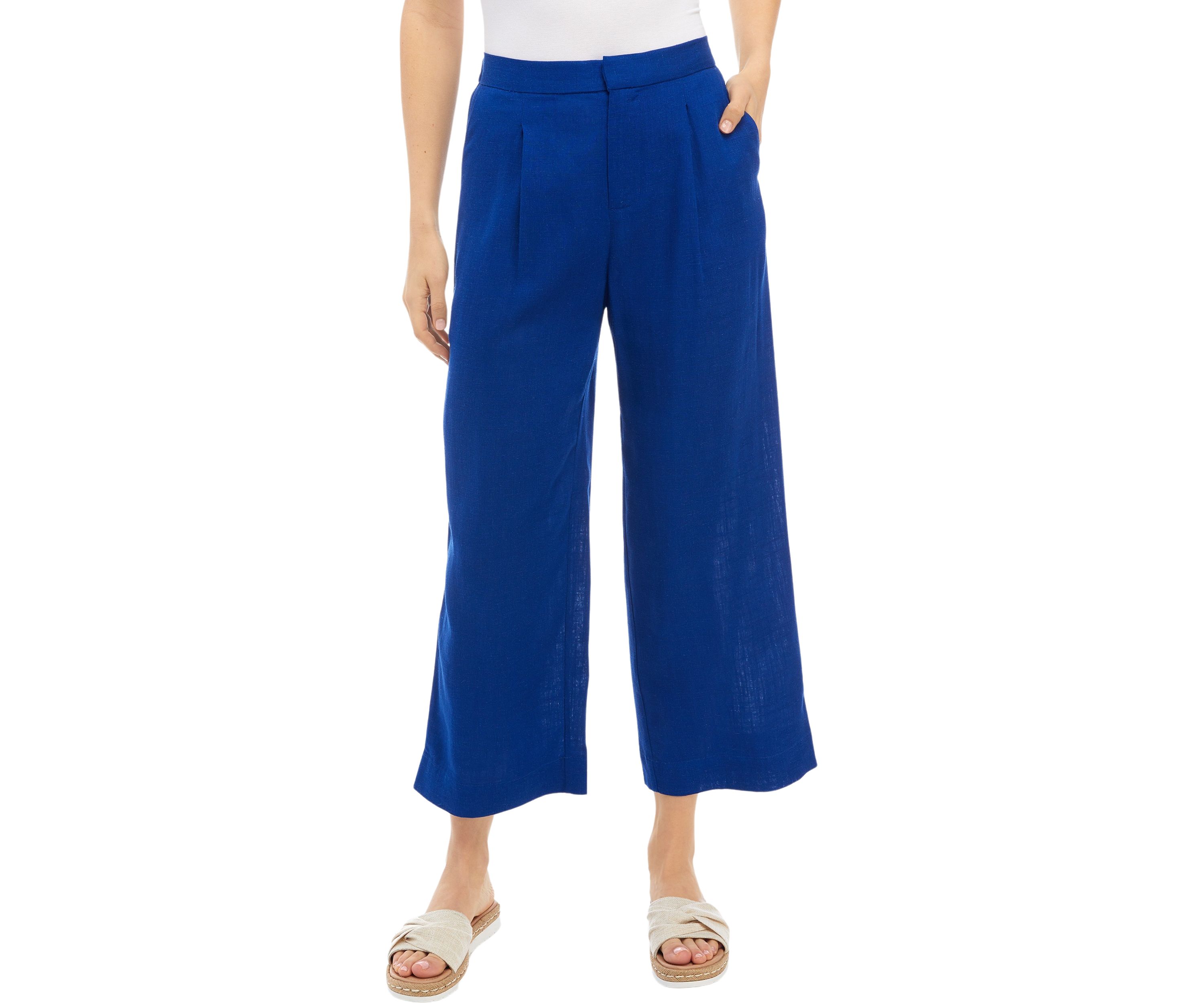 Womens Pleated Front Pants