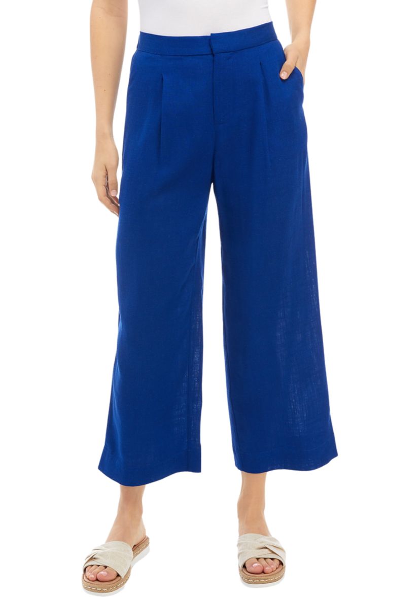 Womens Pleated Front Pants