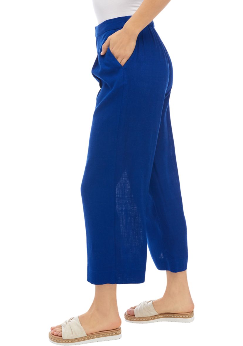 Womens Pleated Front Pants