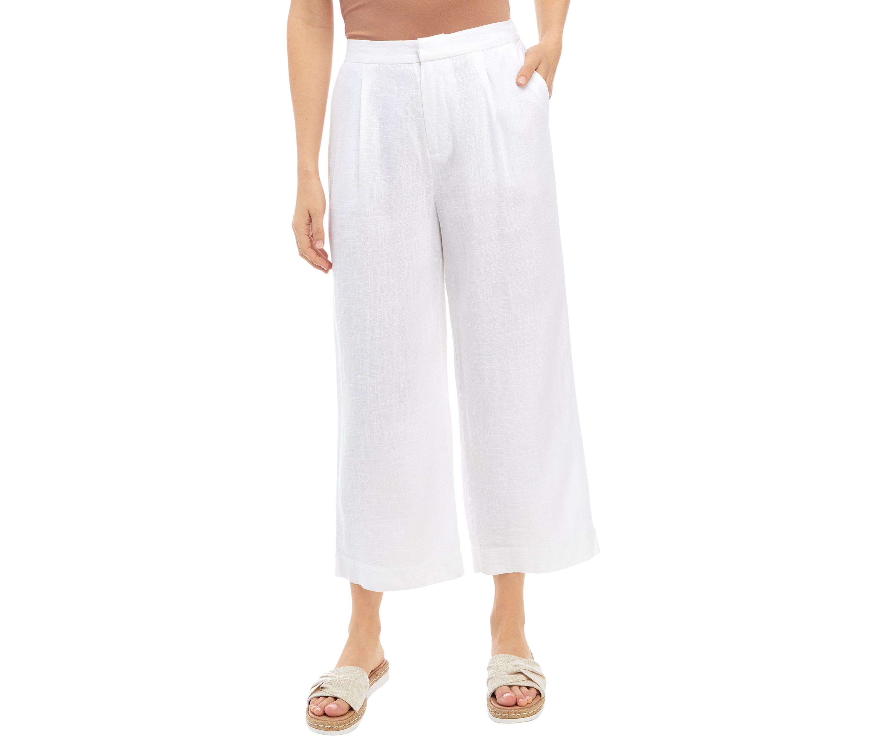 Womens Pleated Front Pants
