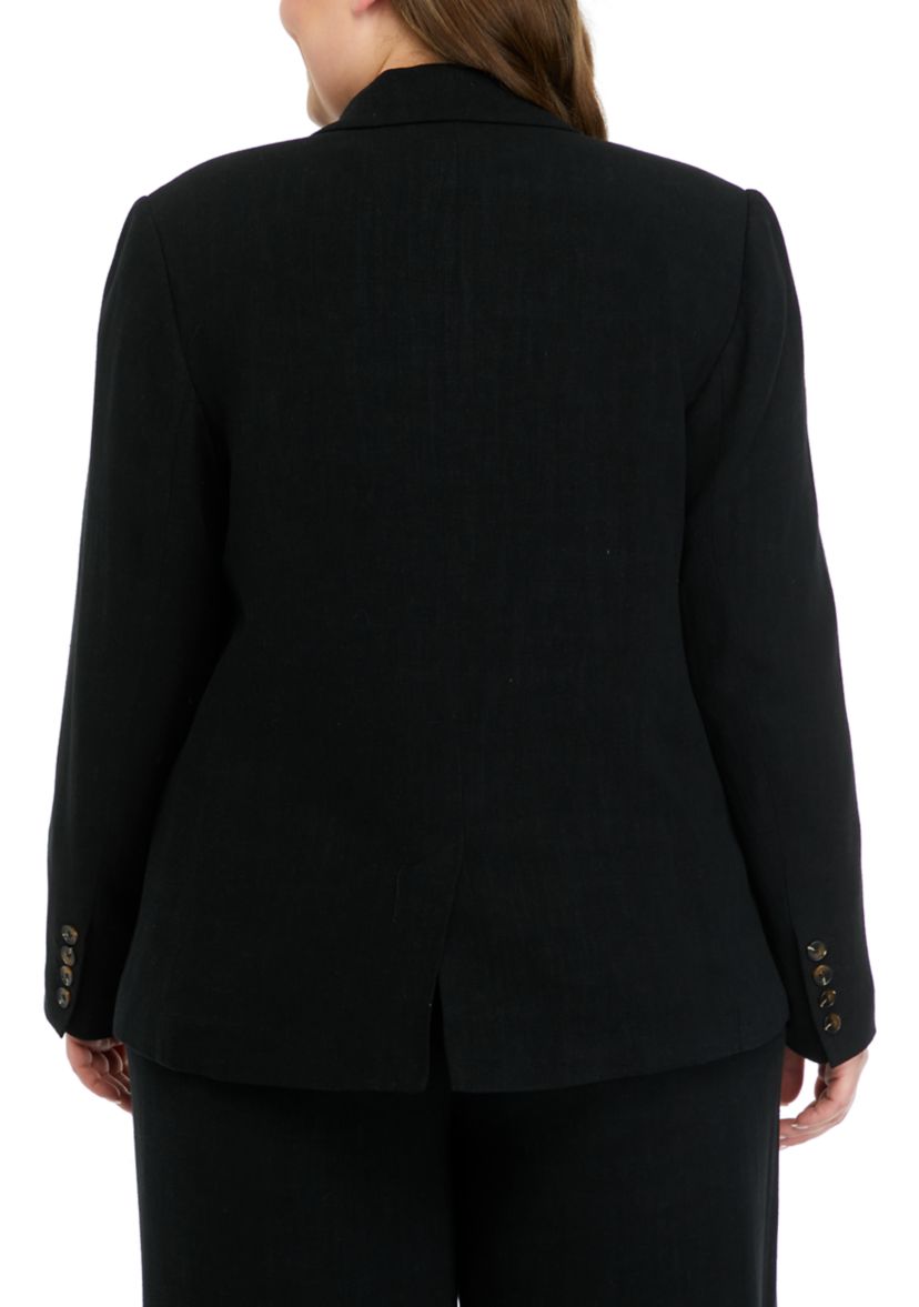 Plus Size Relaxed Blazer