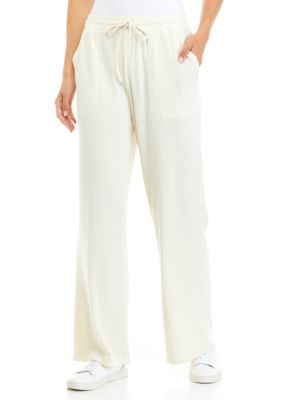 Wonderly Studio Women's Cozy Set Wide Leg Pants