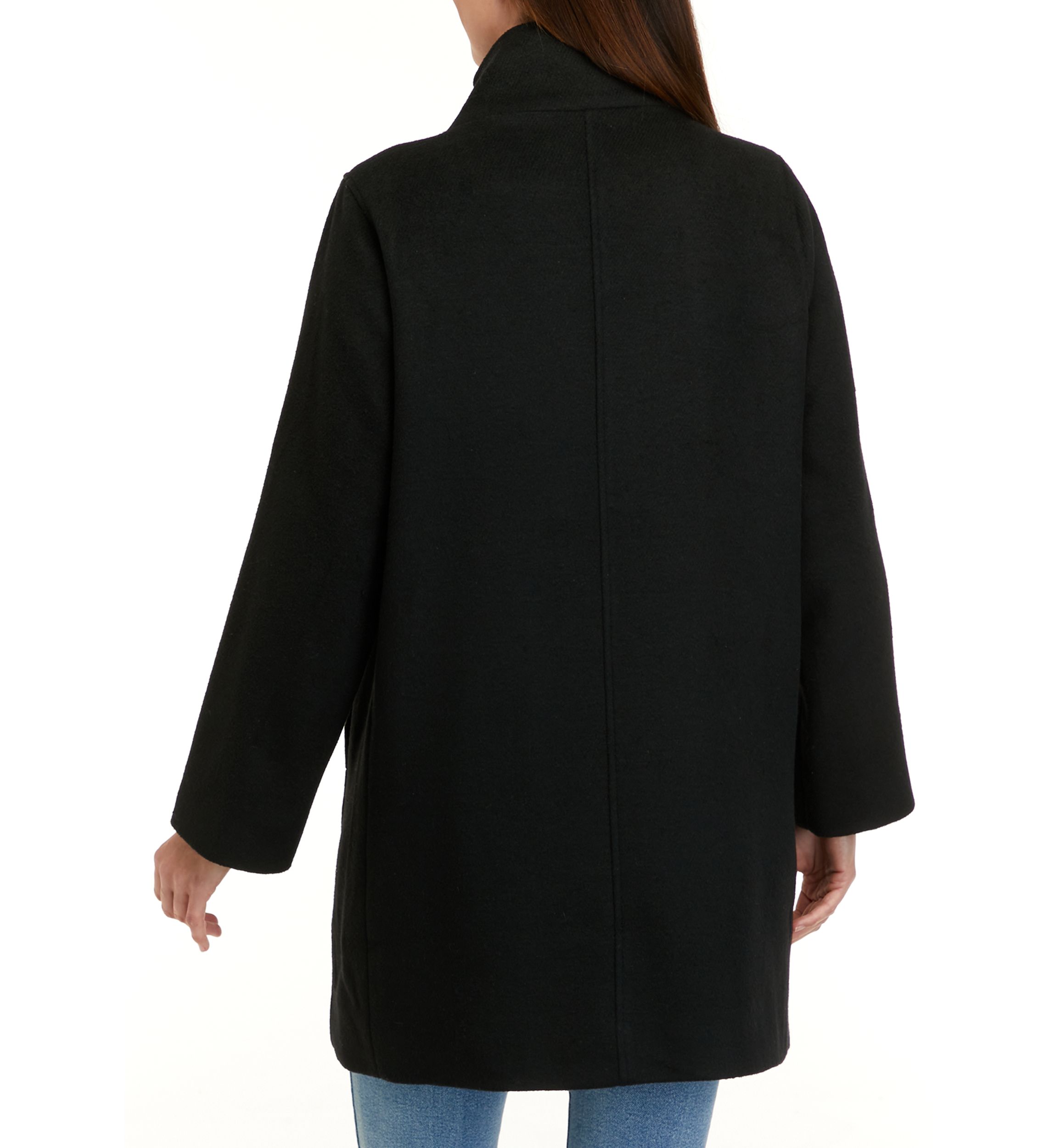 Womens Long Sleeve Car Coat