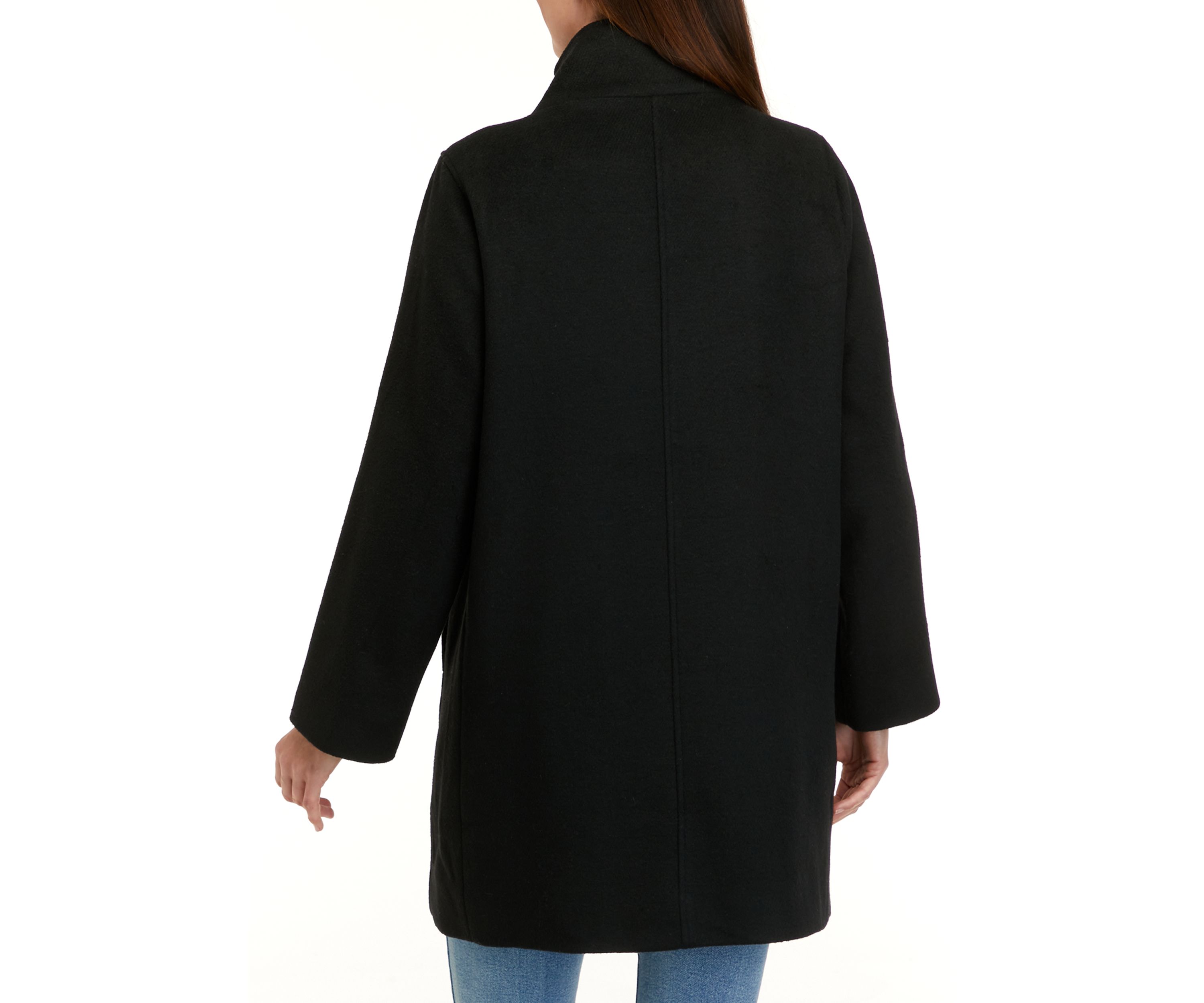 Womens Long Sleeve Car Coat
