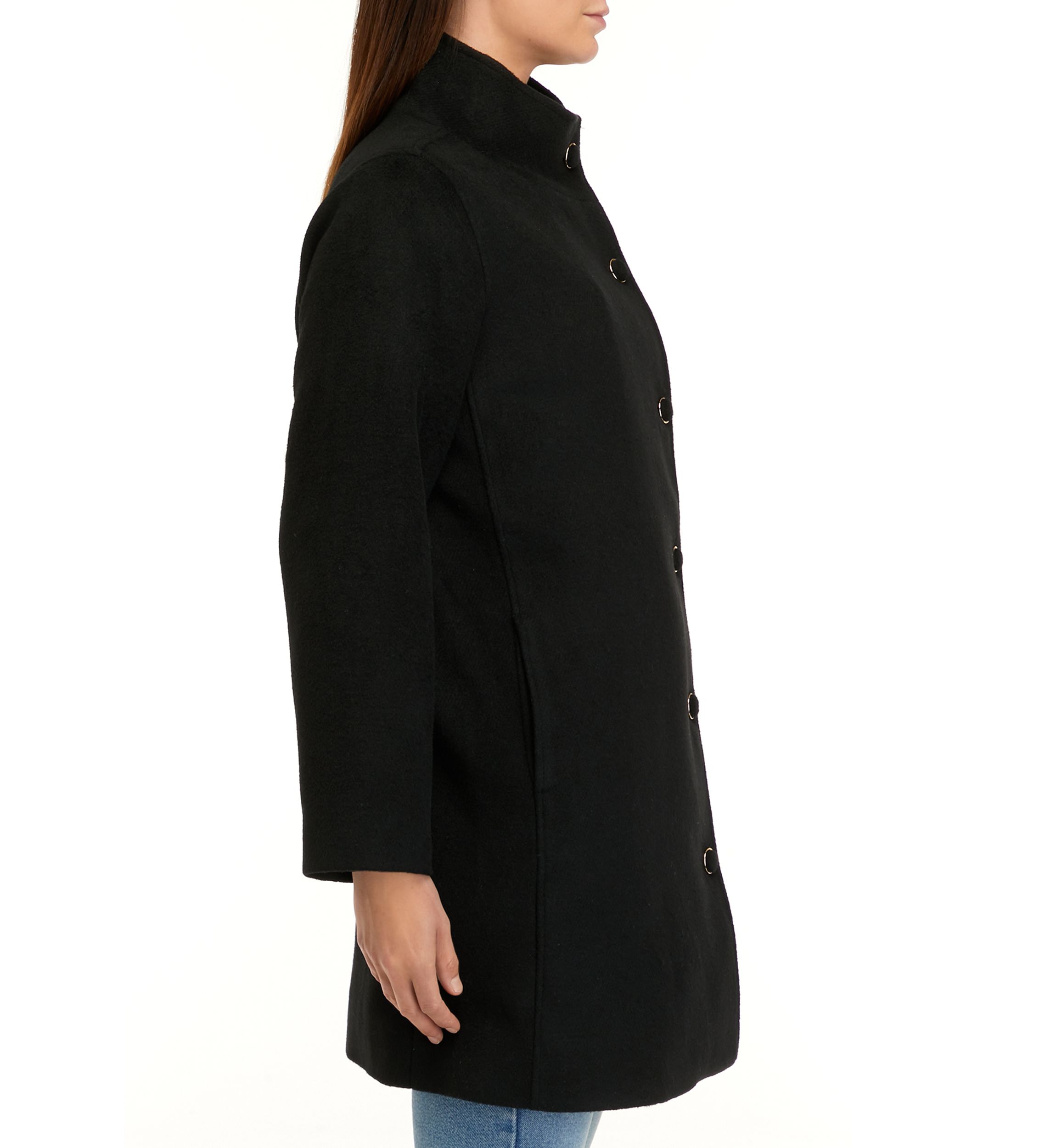 Womens Long Sleeve Car Coat