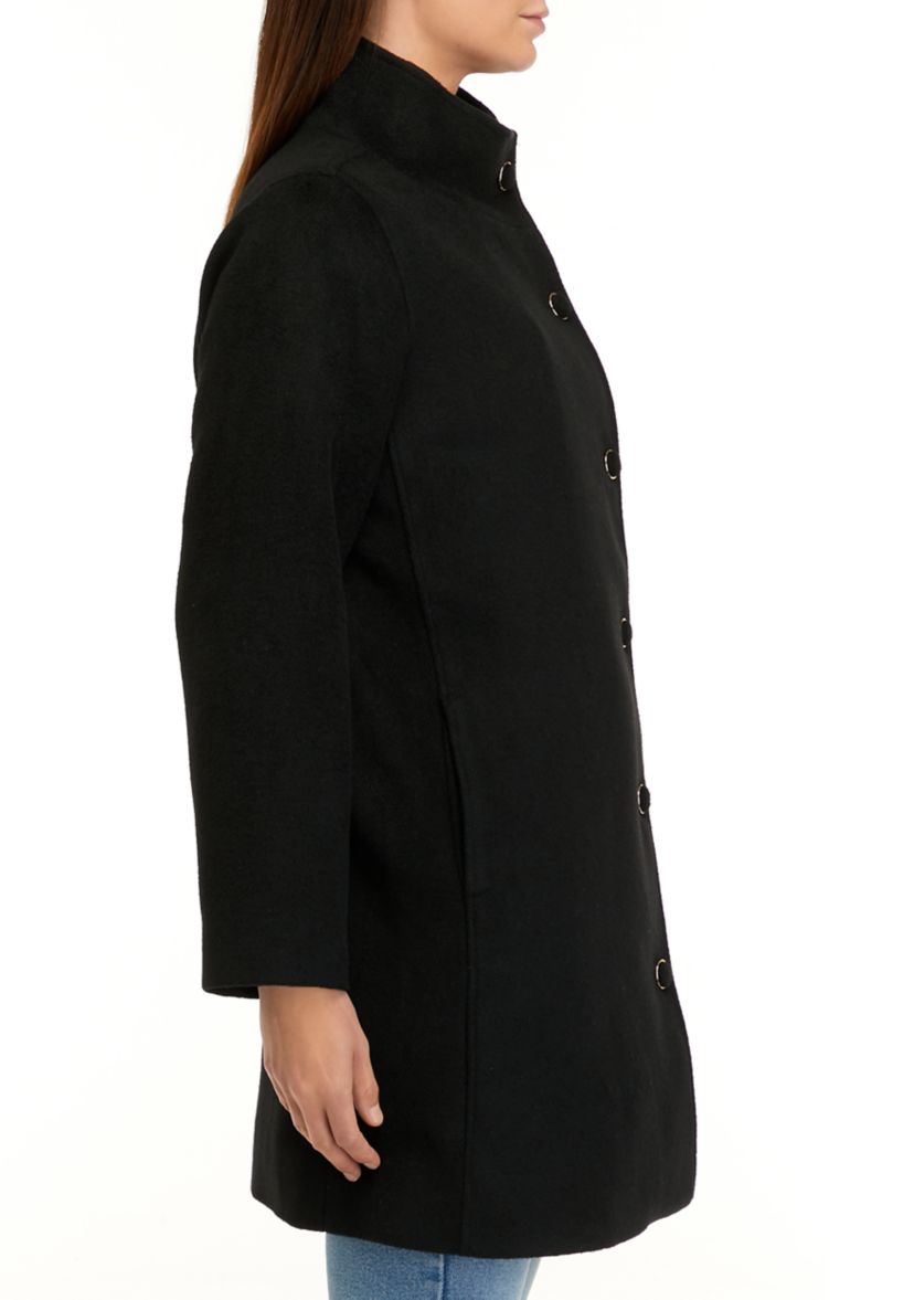 Womens Long Sleeve Car Coat