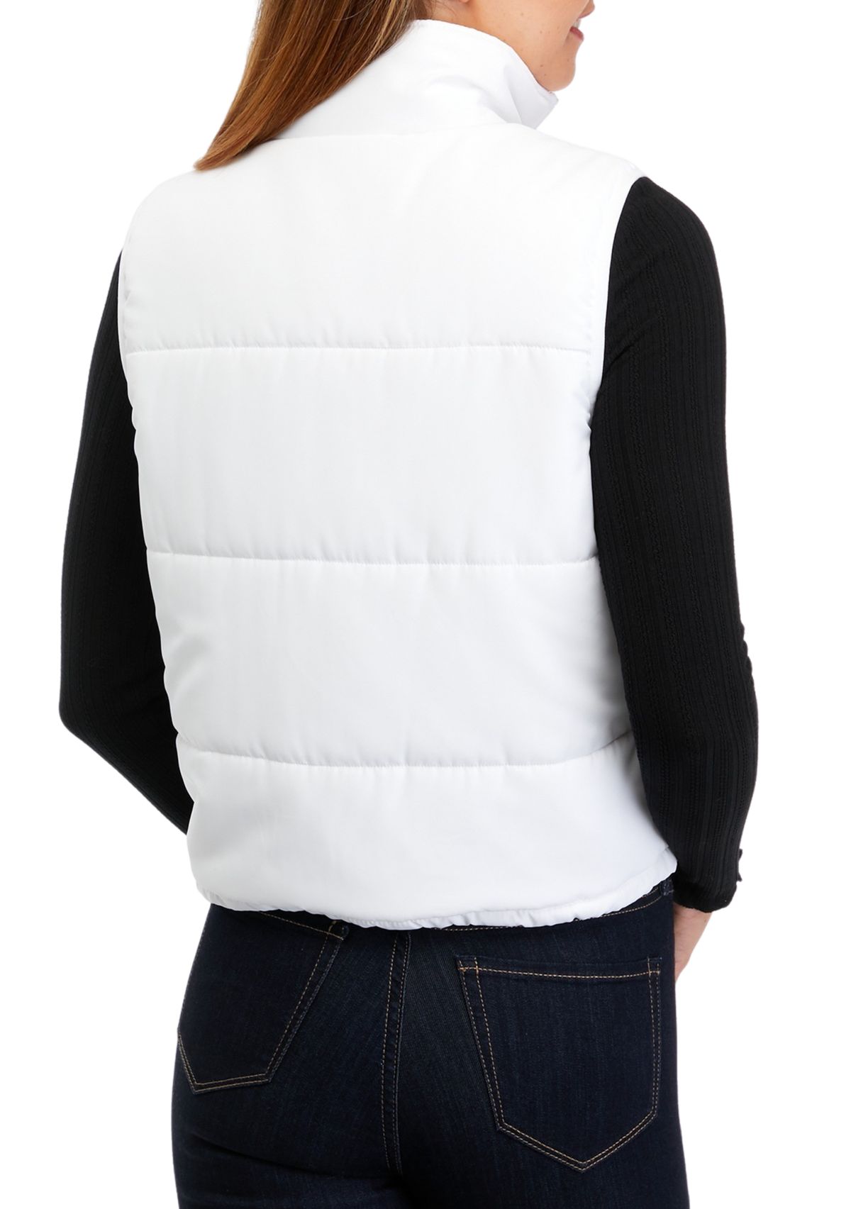 Juniors Solid Puffer Vest