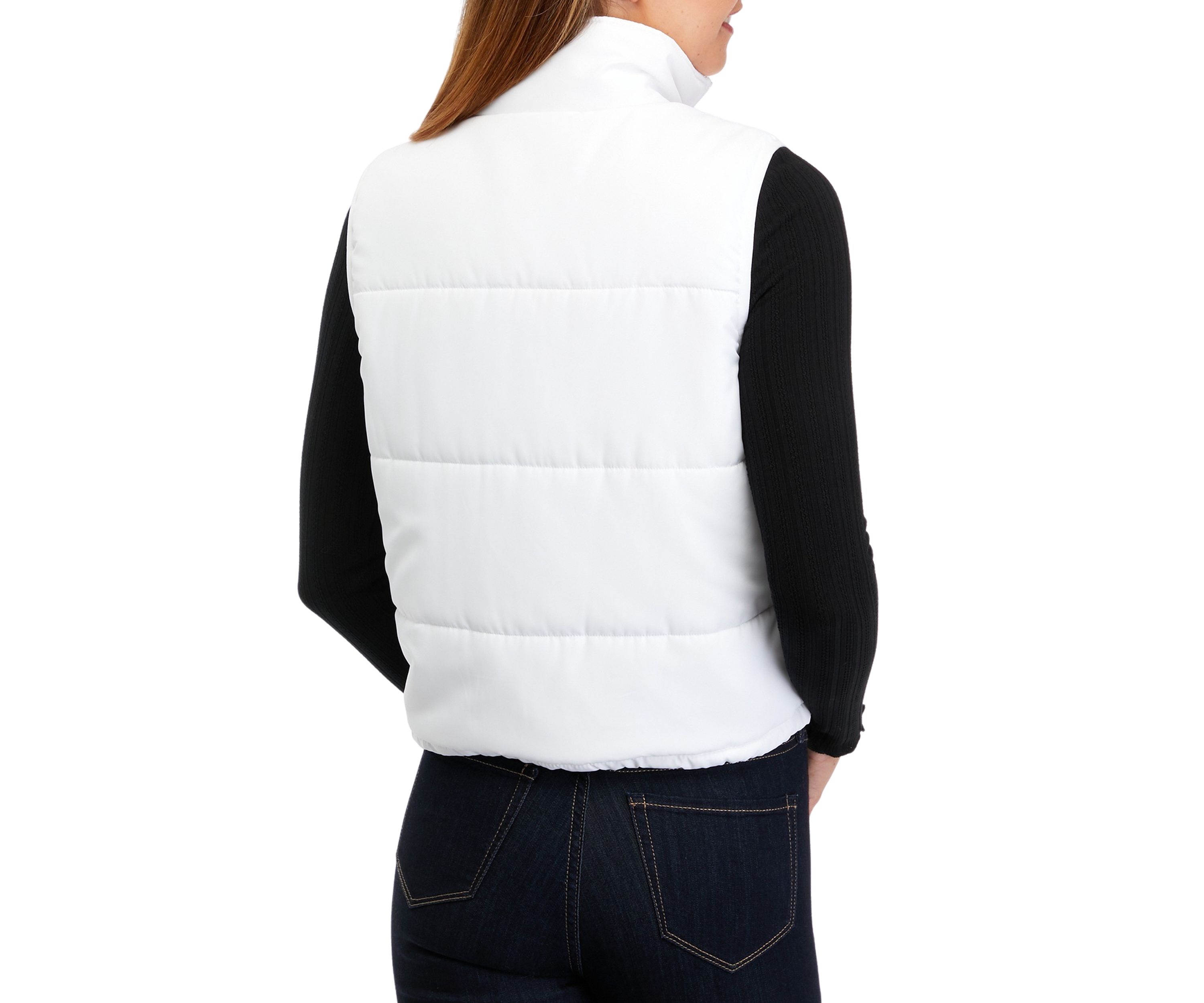 Juniors Solid Puffer Vest