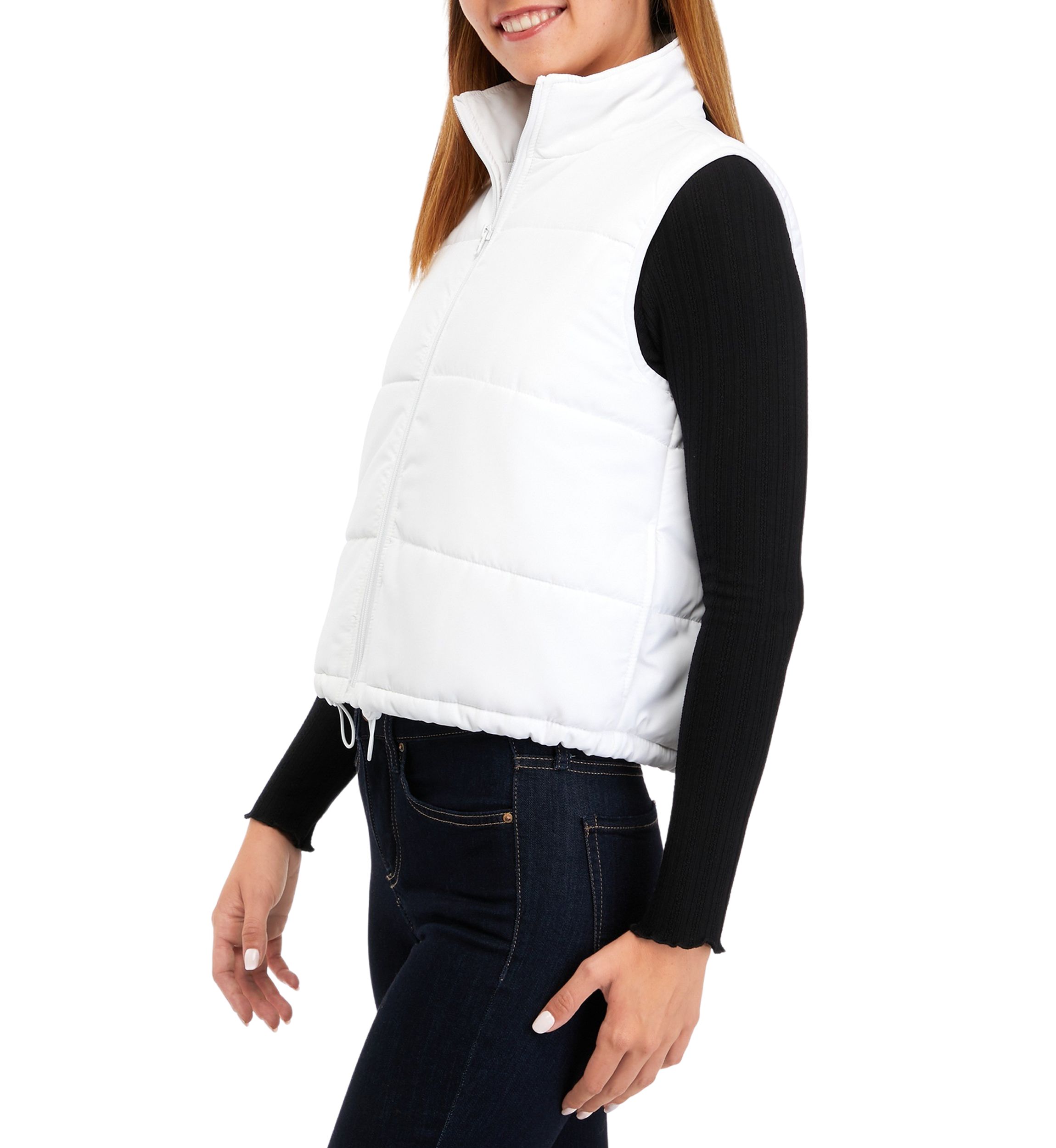 Juniors Solid Puffer Vest