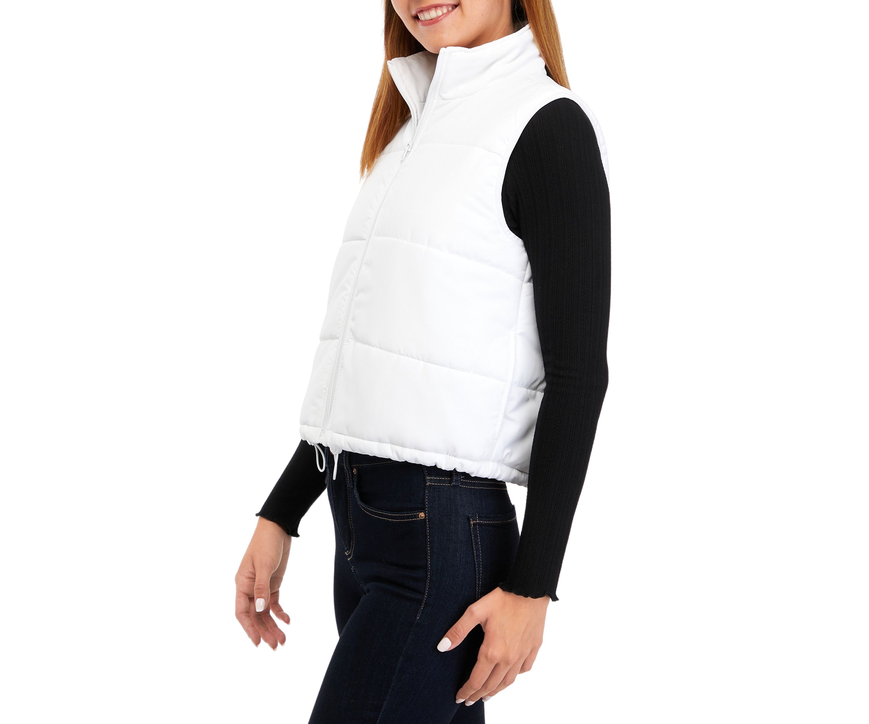 Juniors Solid Puffer Vest