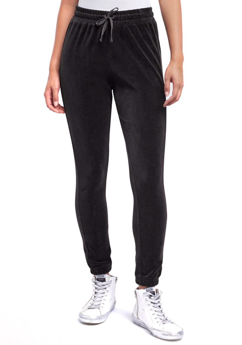 Womens Velour Jogger Pants 