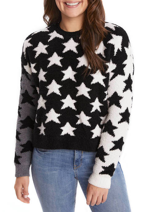 Womens Erin Fuzzy Sweater