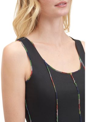 Women's Multicolored Seam Tank