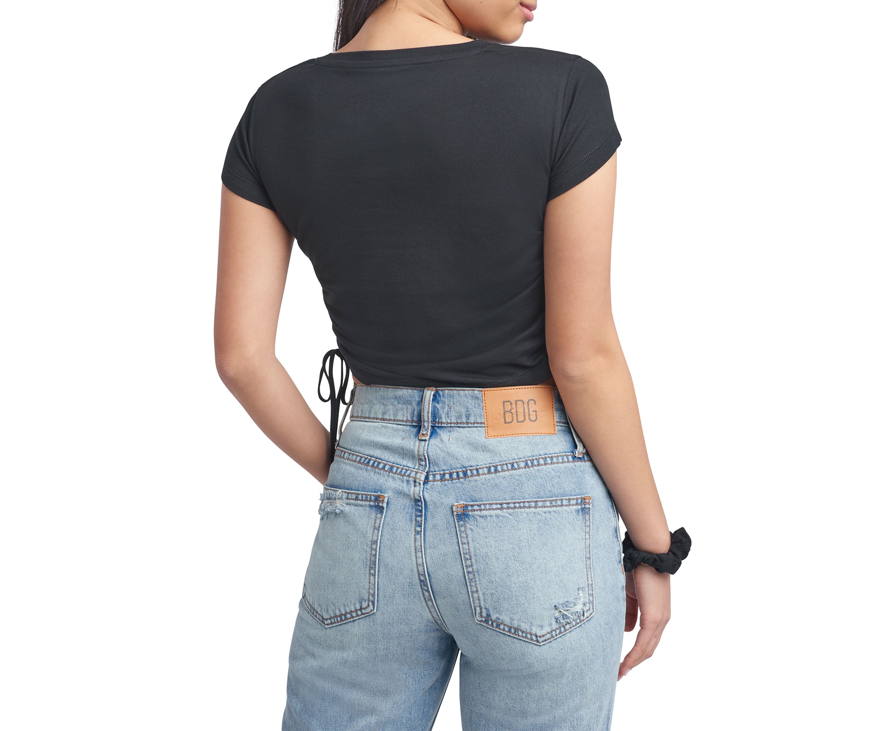 Ruched-Side Vista T-Shirt