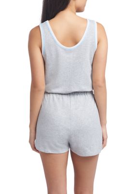 Women's Sleeveless Solid Romper