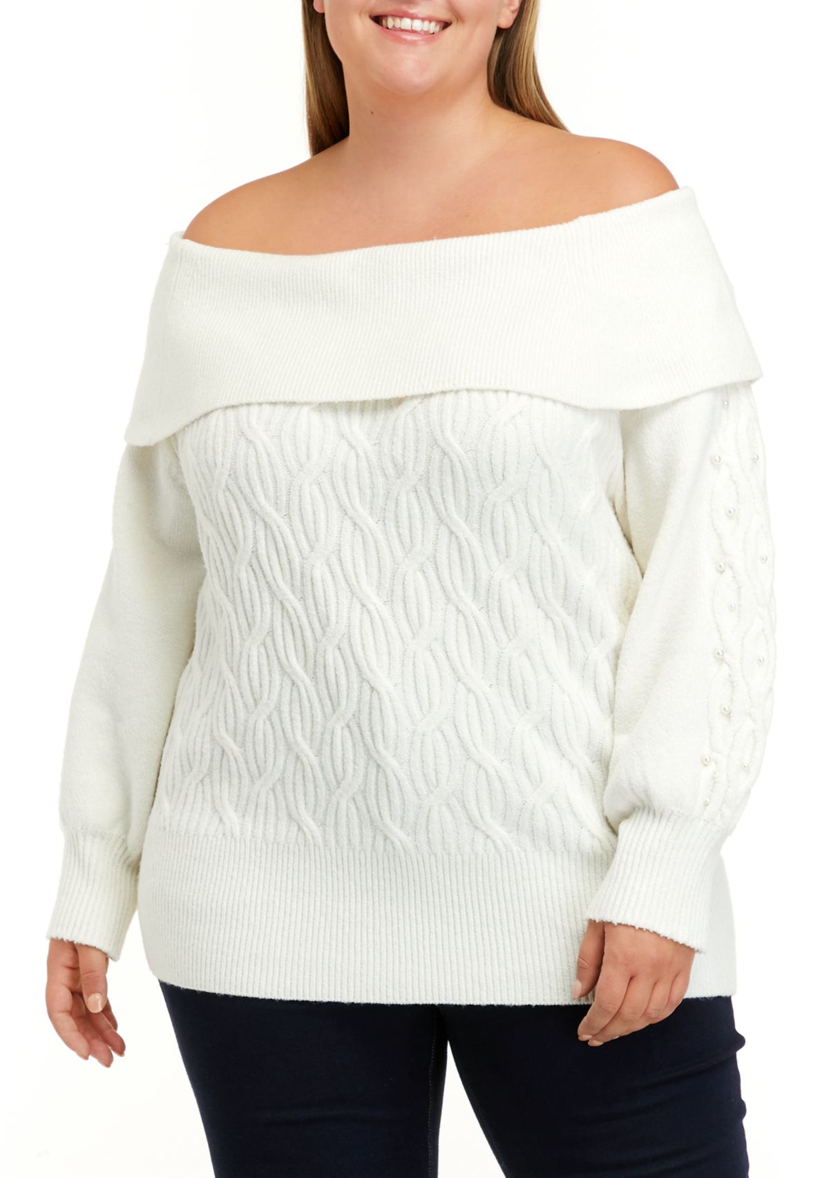 Plus Size Pearl Marilyn Sweater
