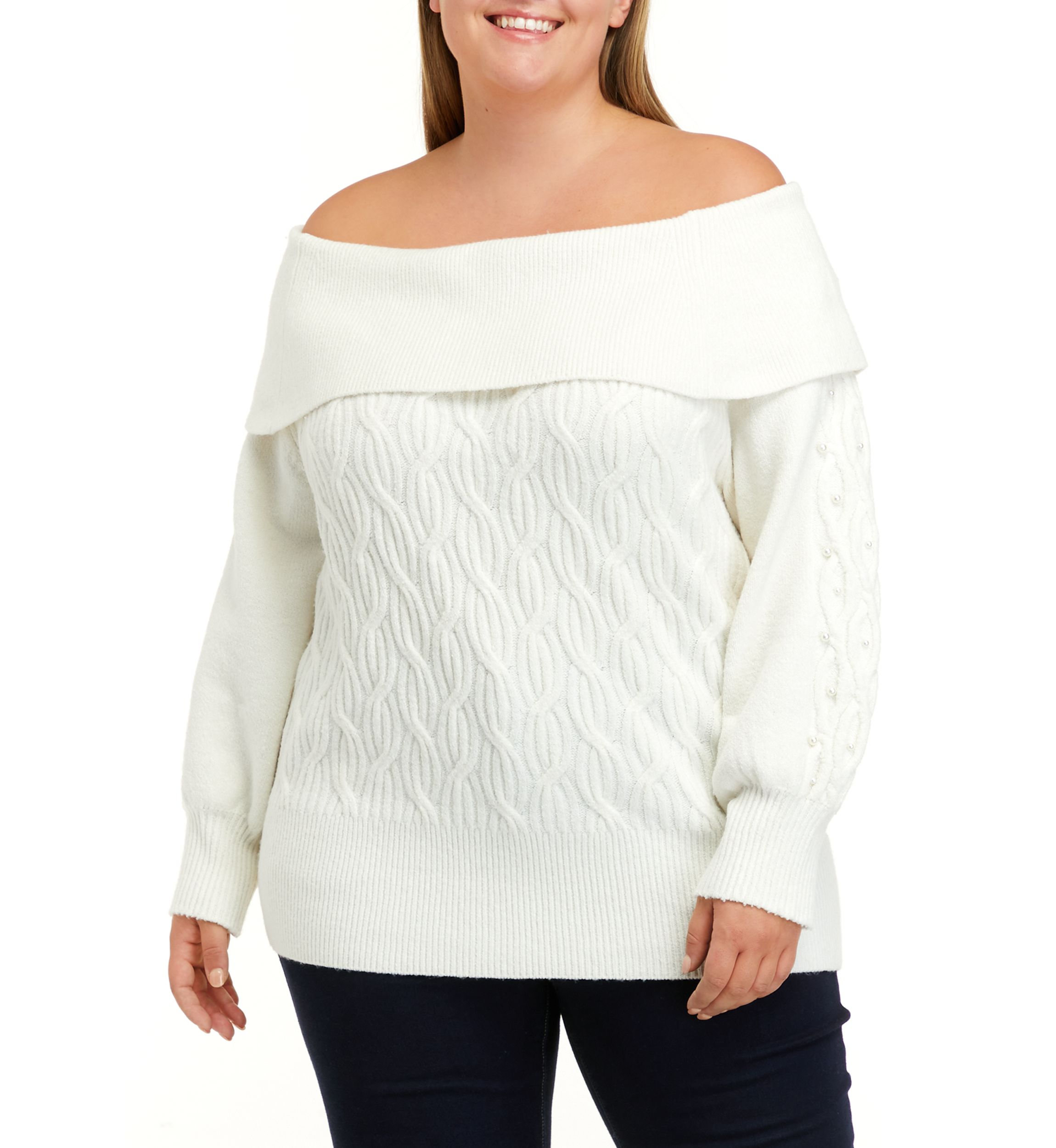 Plus Size Pearl Marilyn Sweater