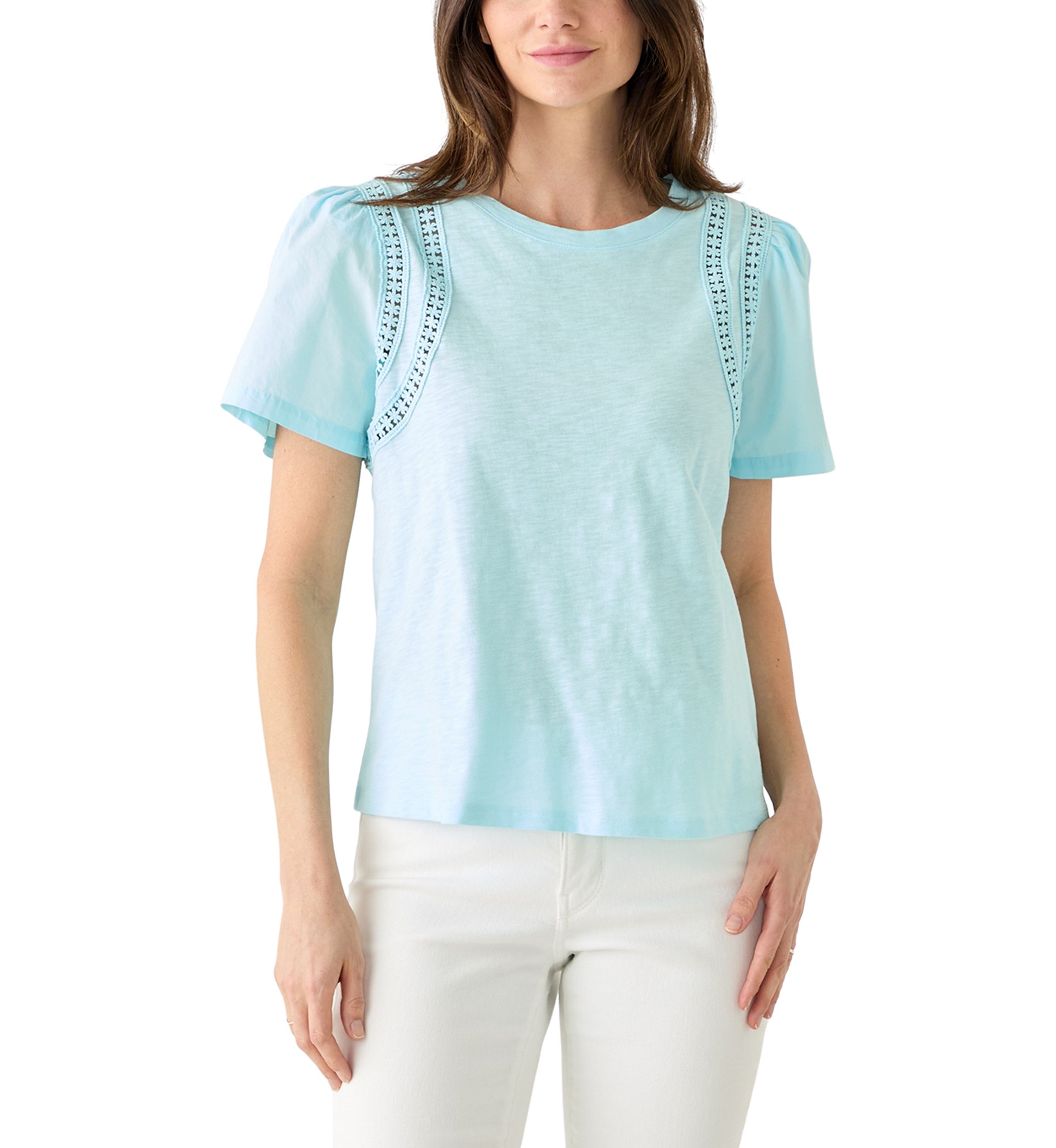 Womens Puff Sleeve Top