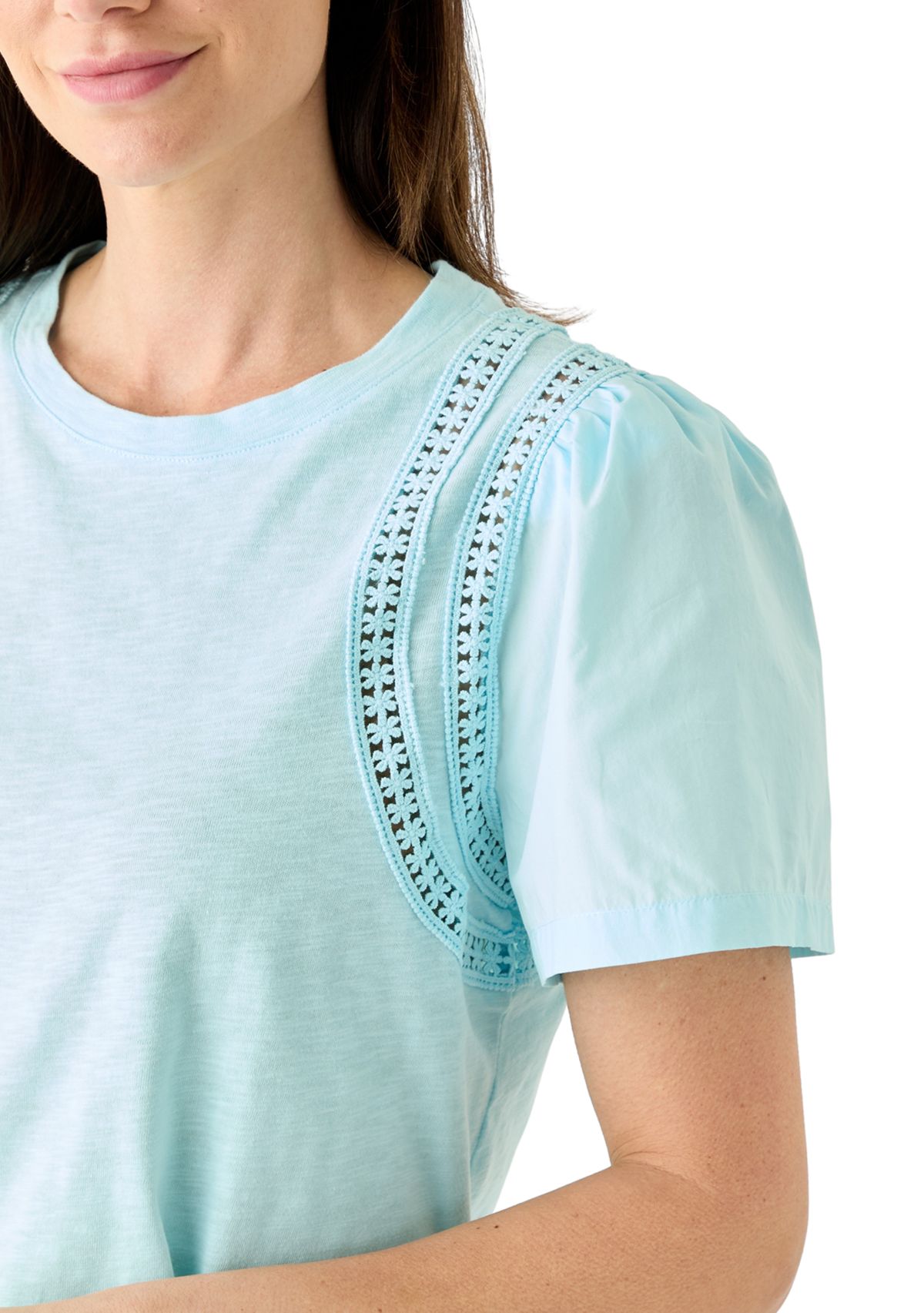 Womens Puff Sleeve Top