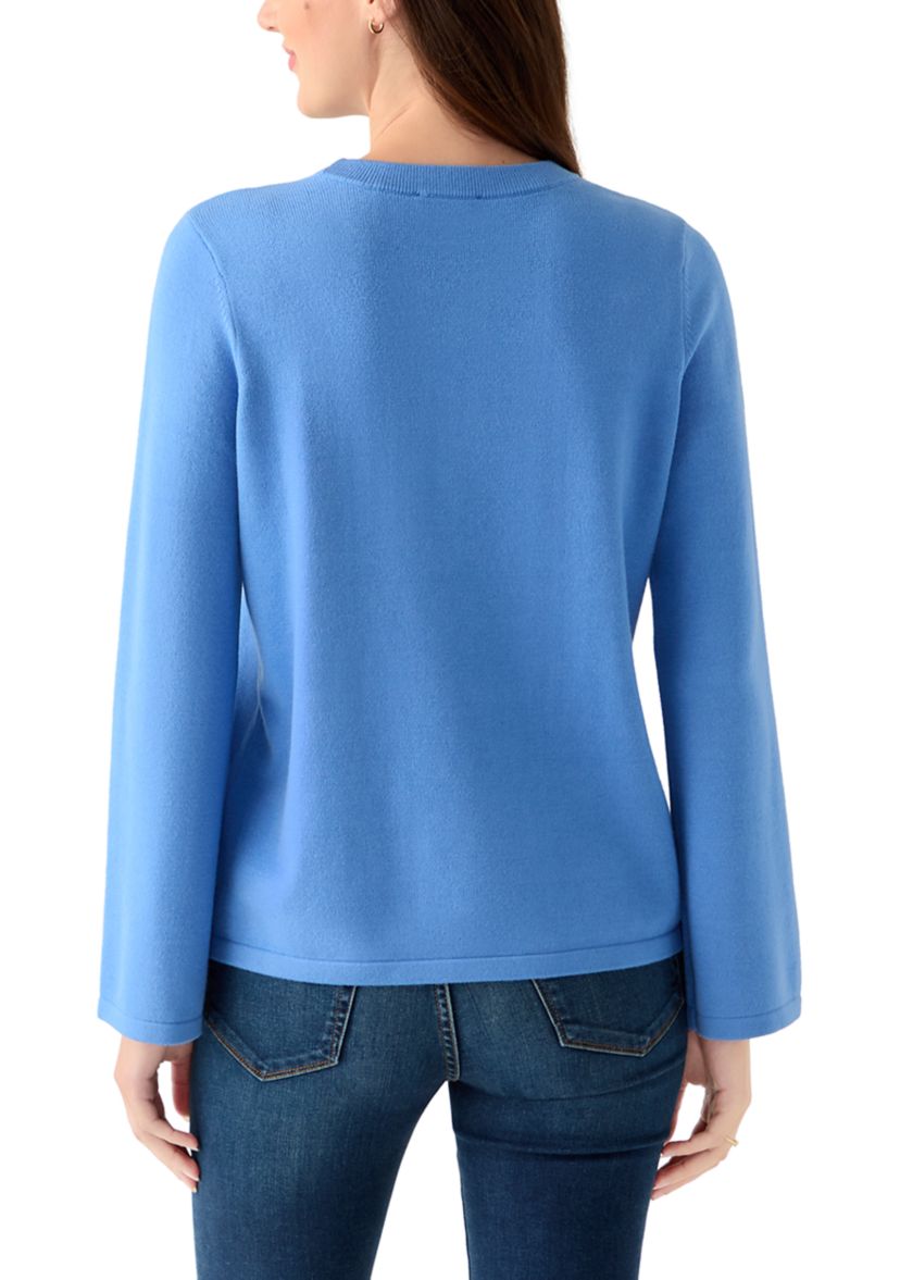 Womens Mock Neck Sweater 