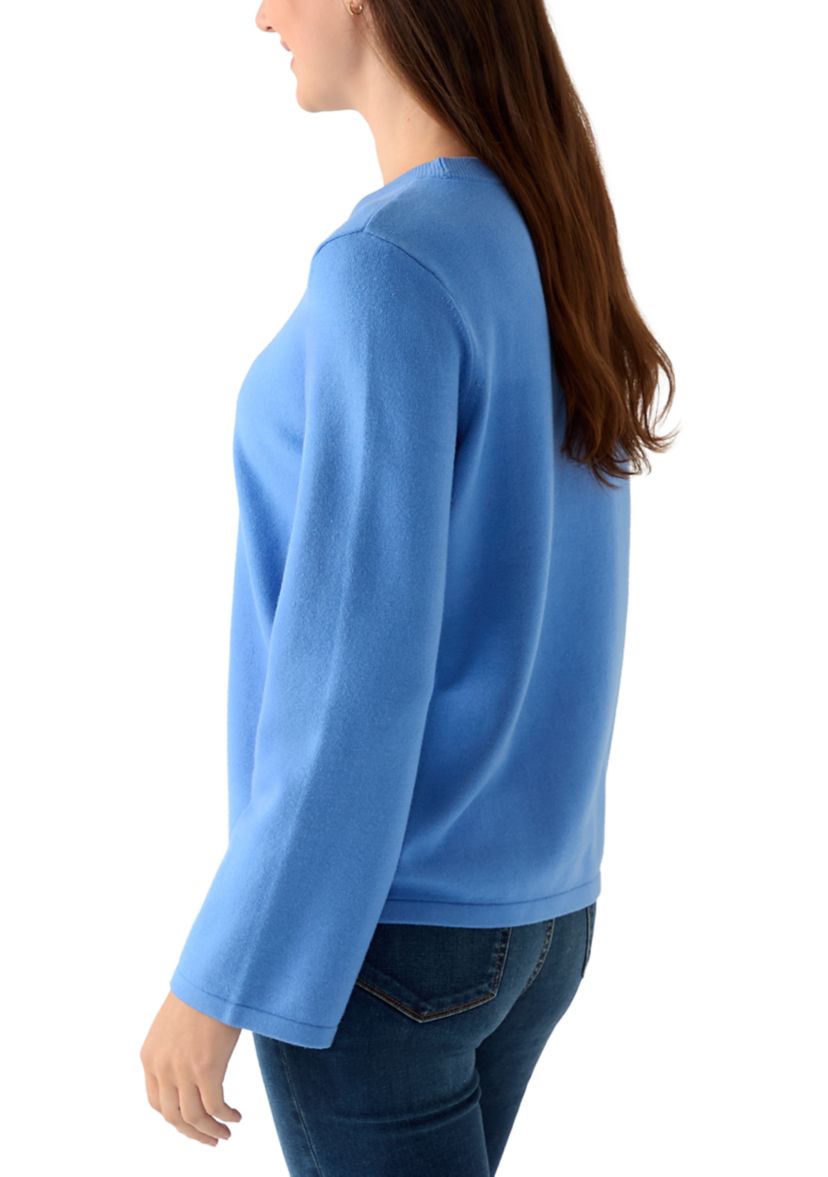 Womens Mock Neck Sweater 