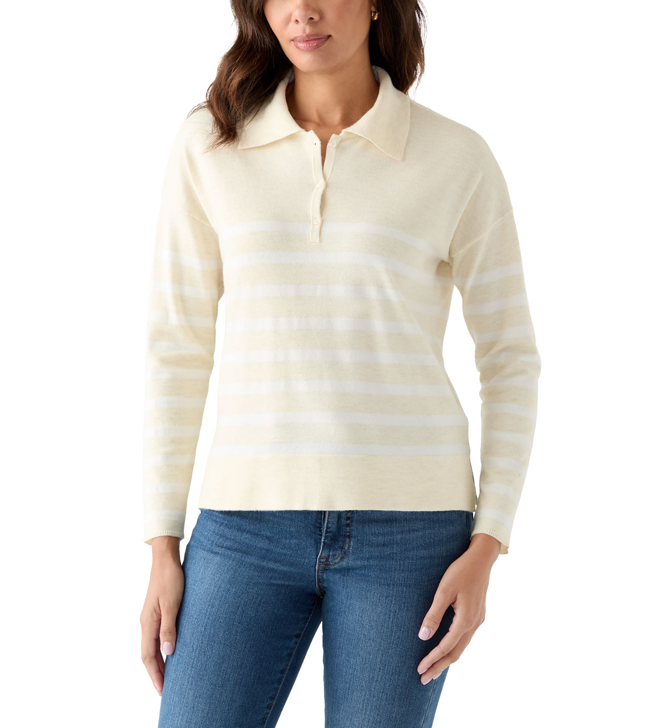 Womens Collar Sweater