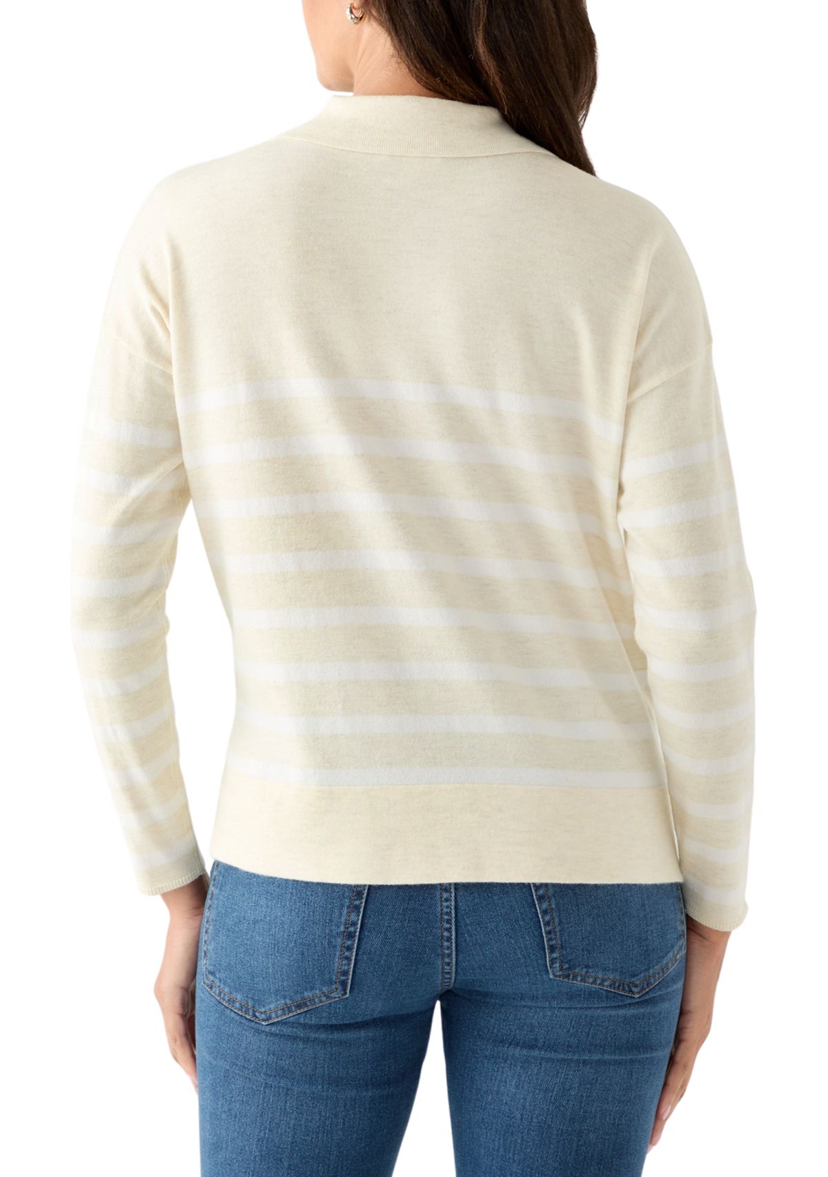 Womens Collar Sweater