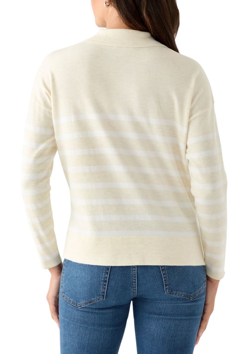 Womens Collar Sweater