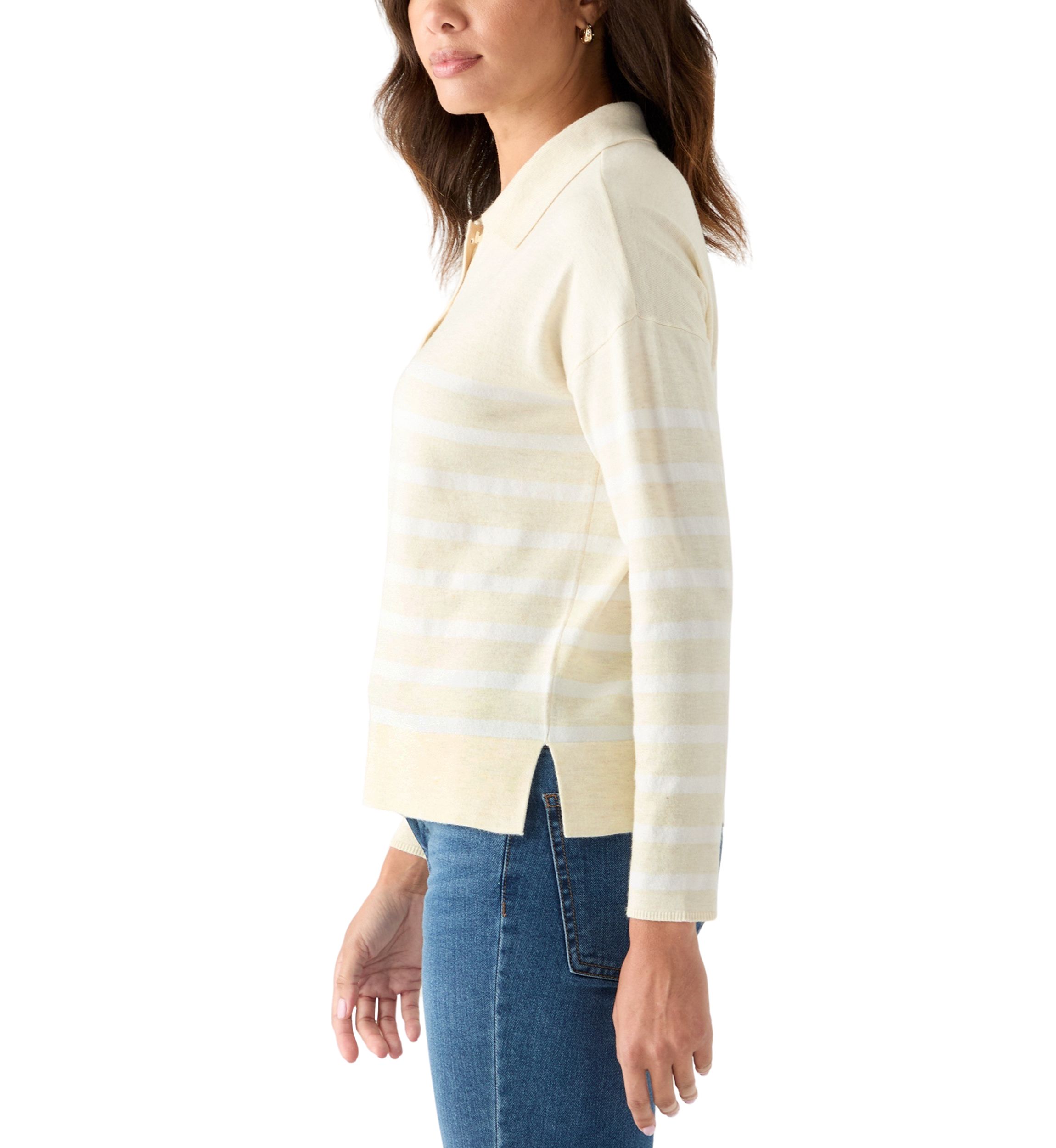 Womens Collar Sweater