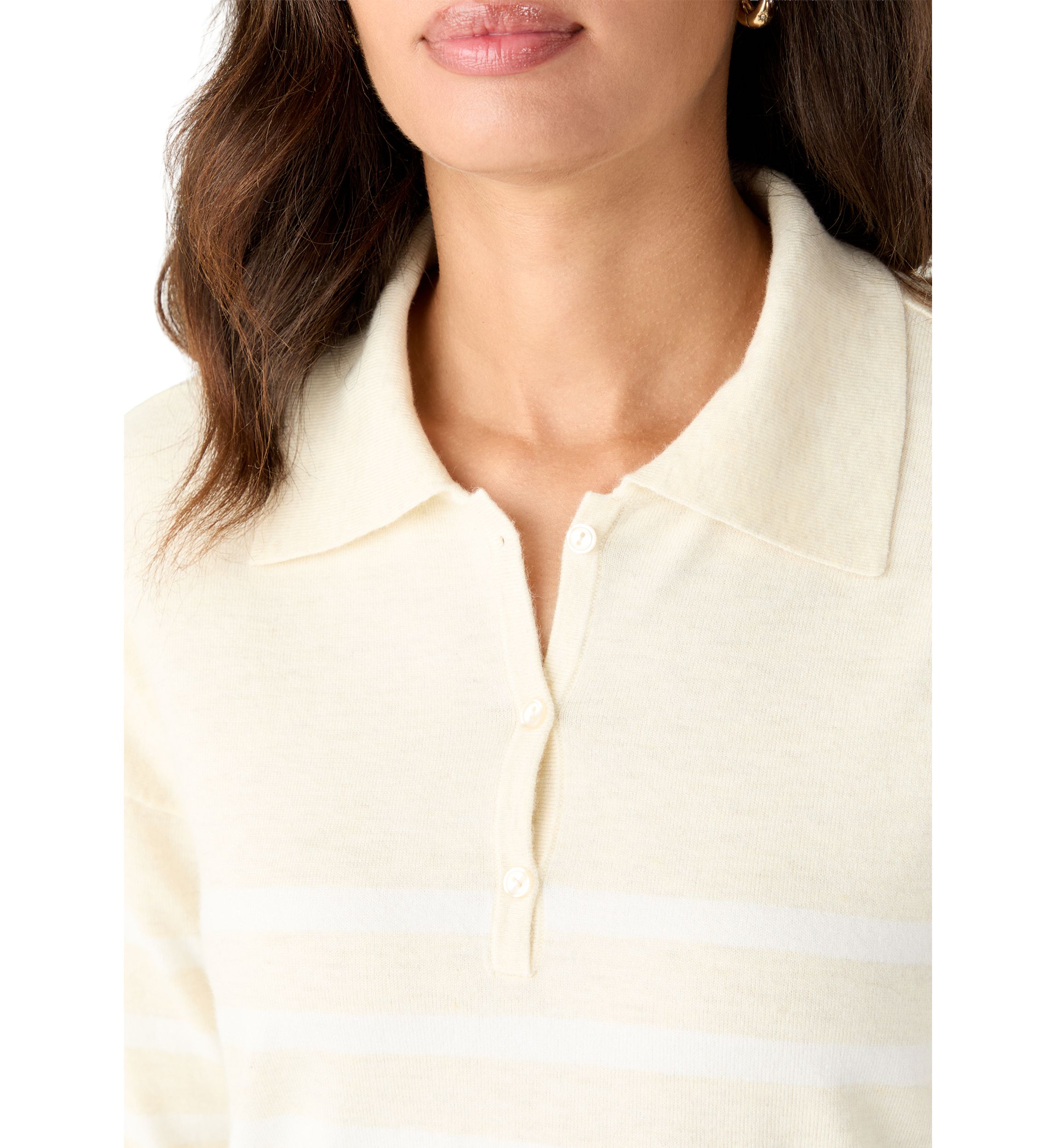 Womens Collar Sweater