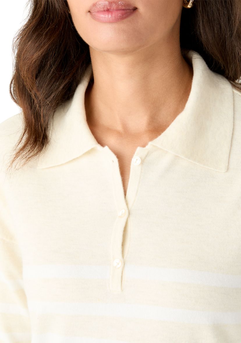 Womens Collar Sweater