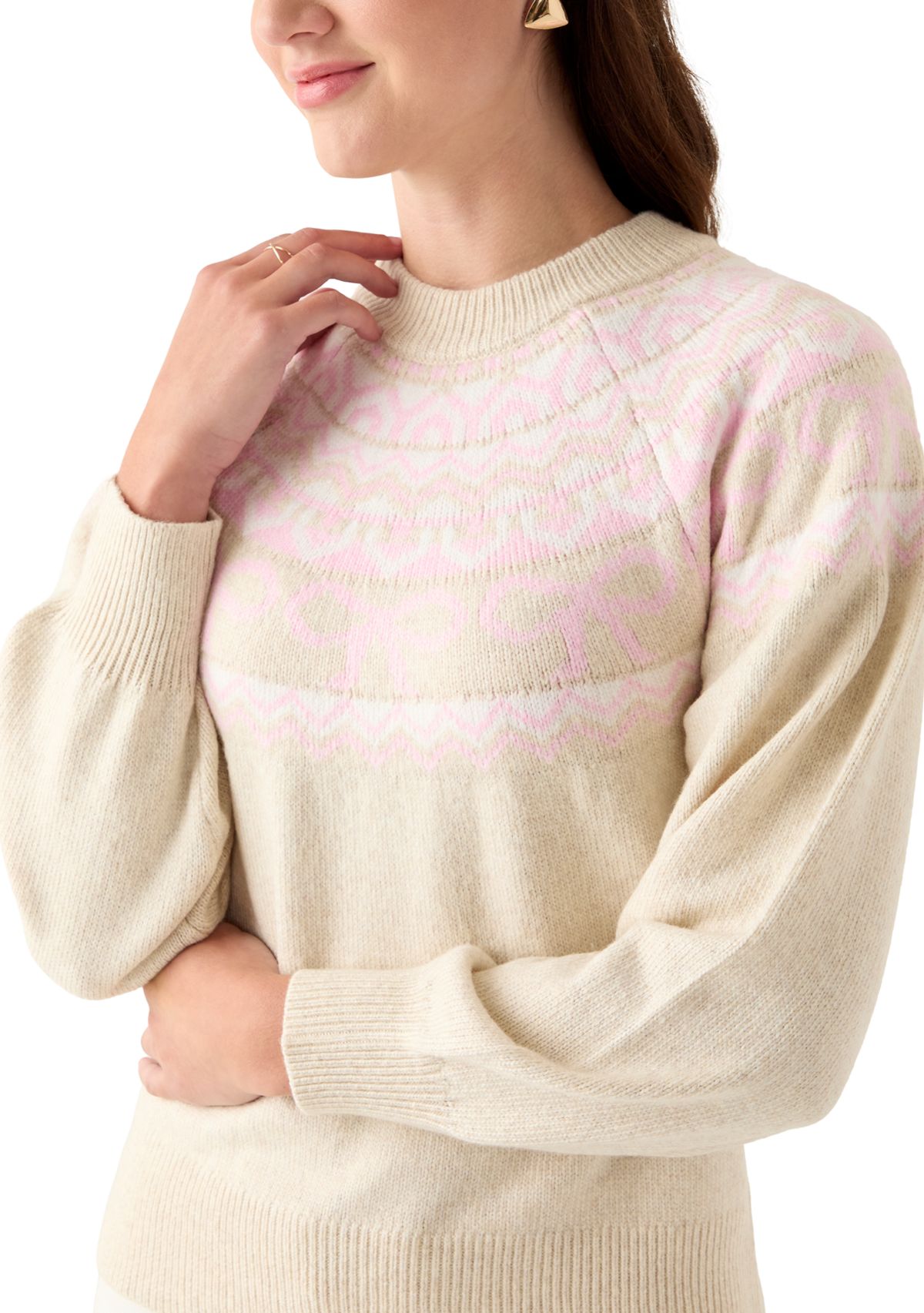 Womens Cable Sweater