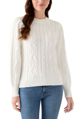 Crown & Ivy Women's Cable Sweater