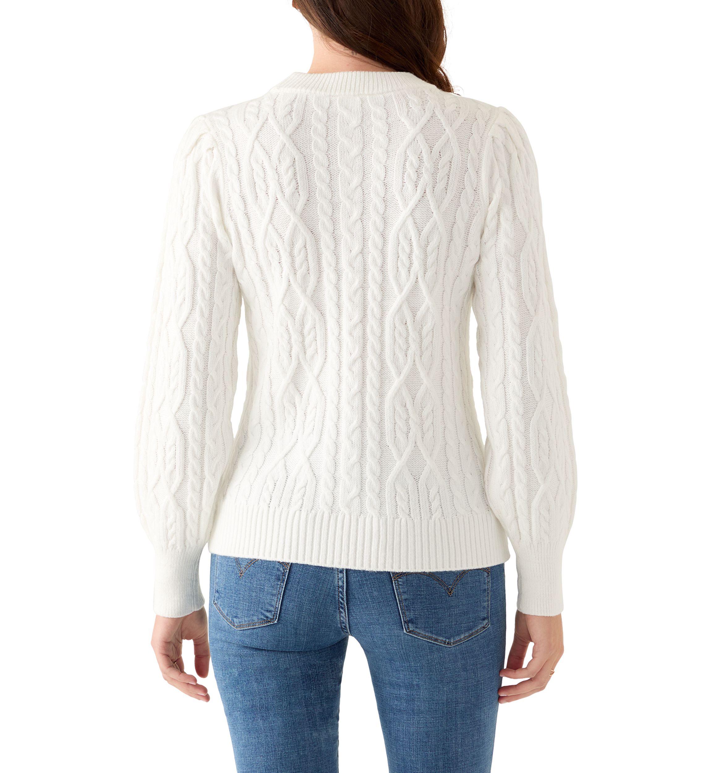Womens Cable Sweater
