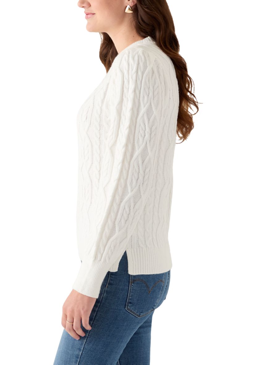 Womens Cable Sweater