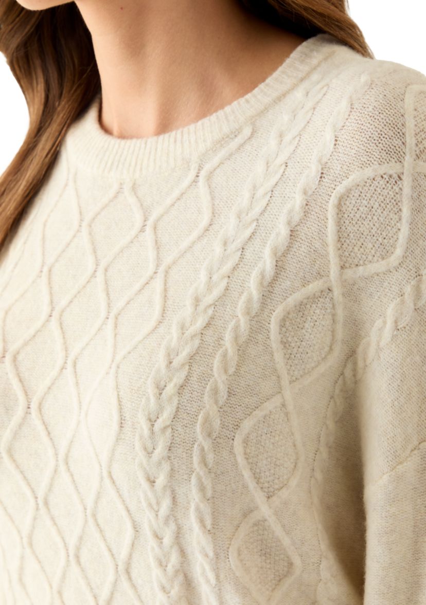 Womens Long Sleeve Tunic Sweater