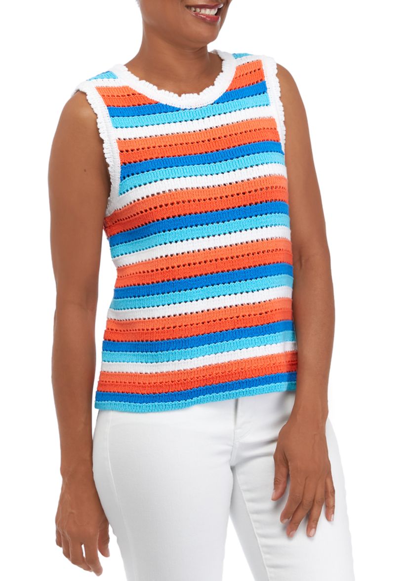Womens Sweater Knit Tank