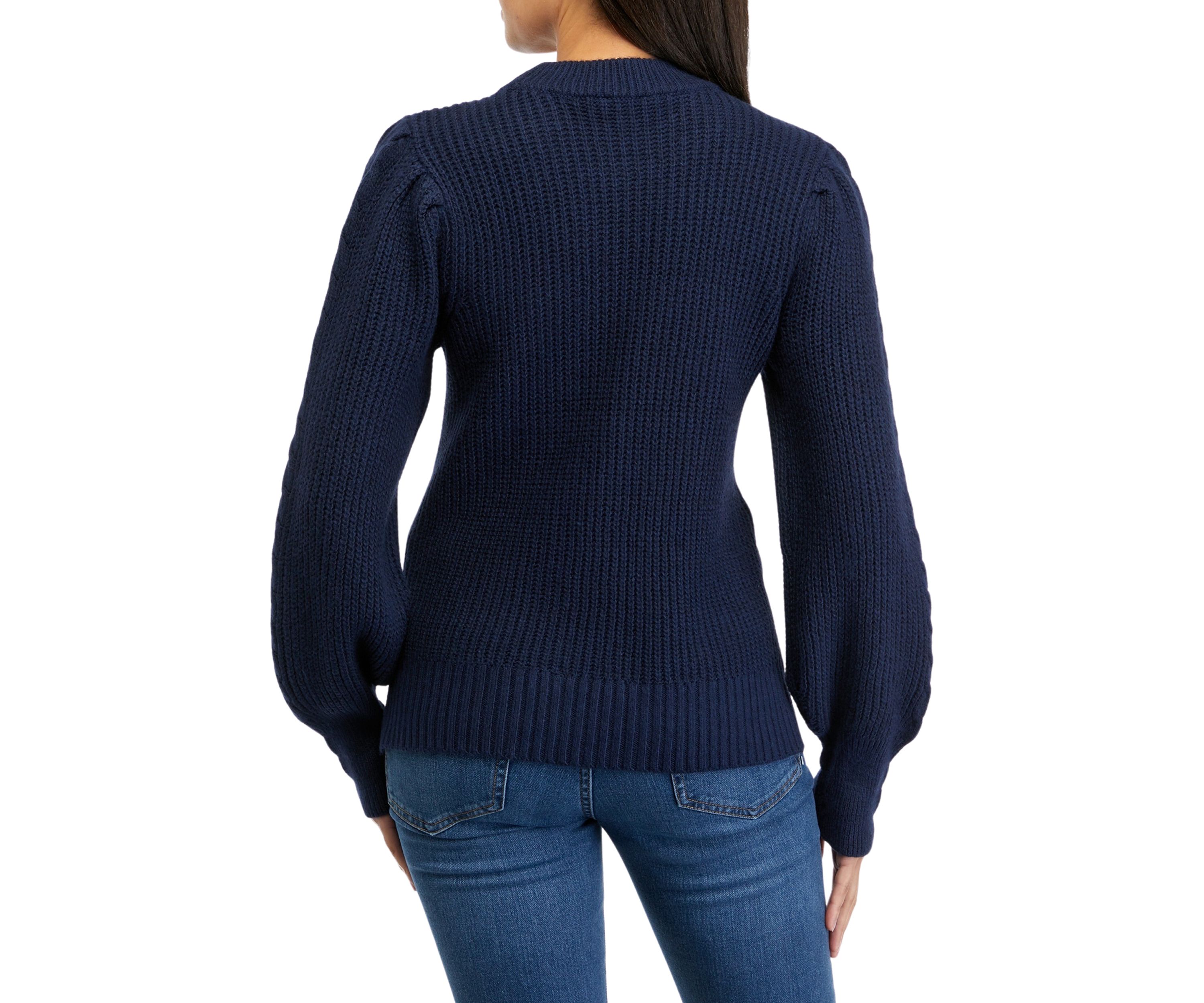 Petite Essential Cable Knit Sweater