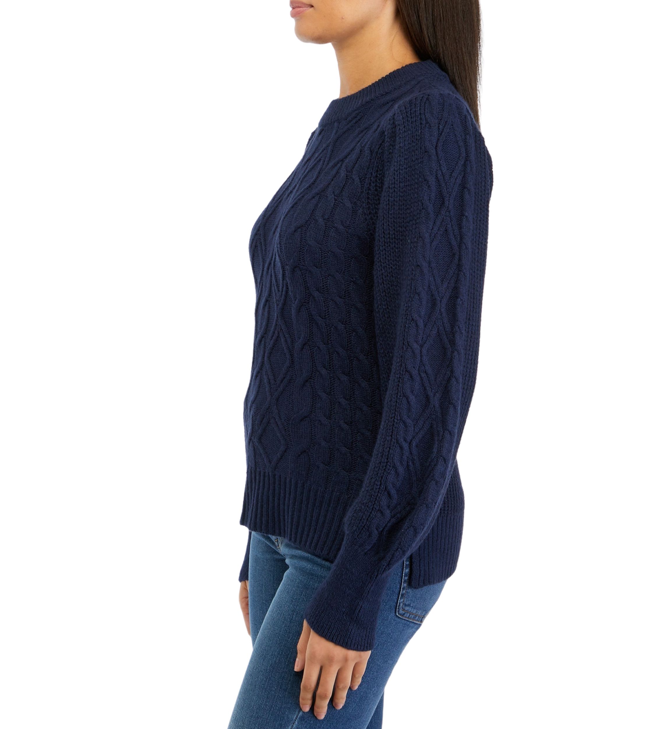 Petite Essential Cable Knit Sweater