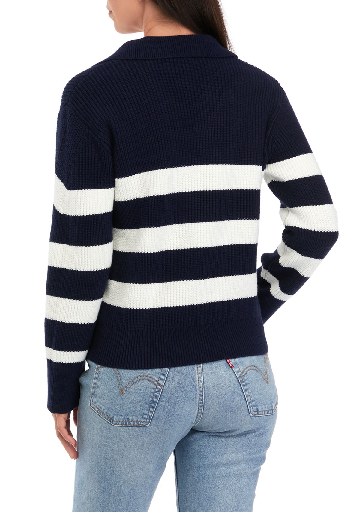 Womens Collared Sweater 