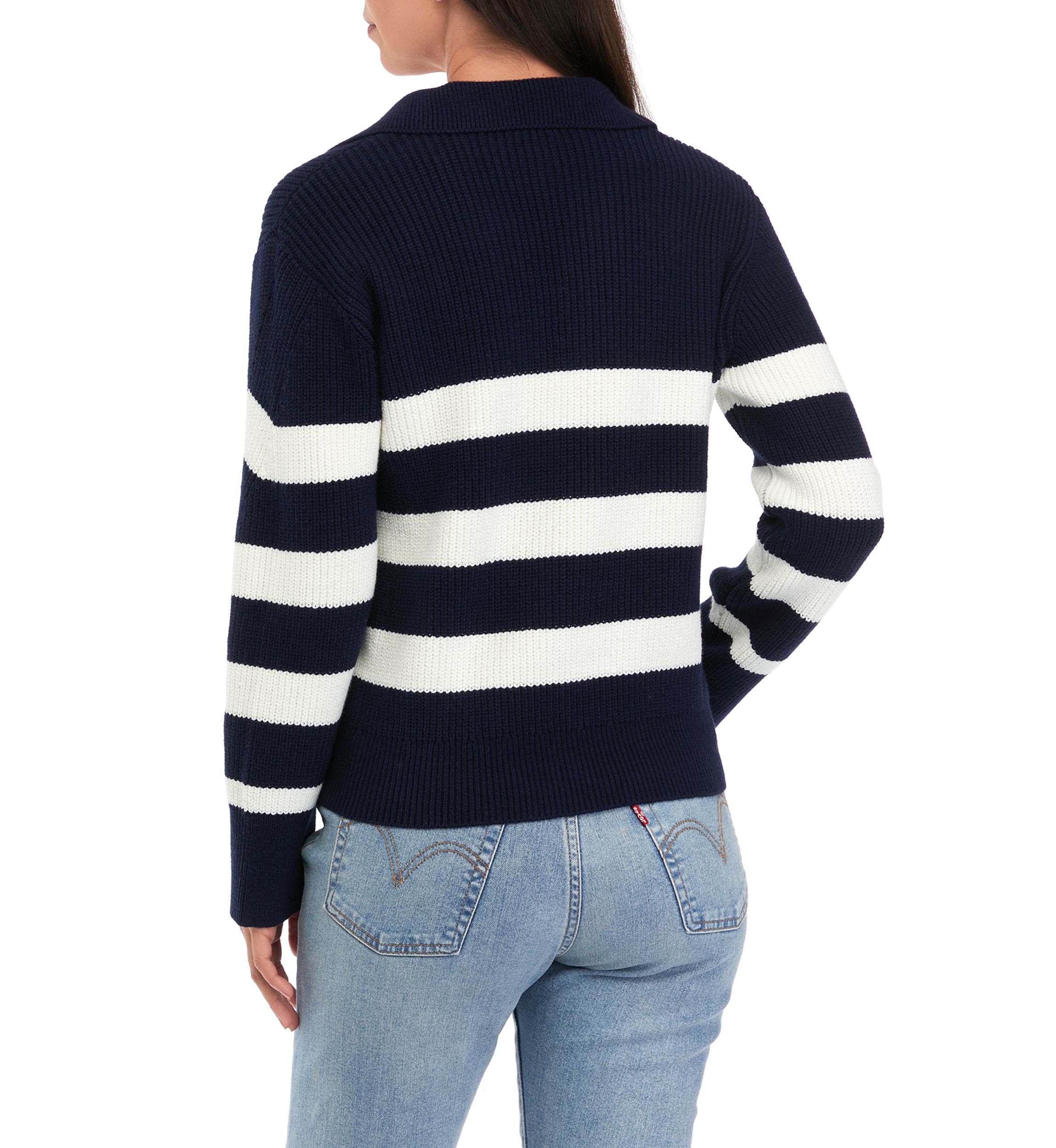 Womens Collared Sweater 