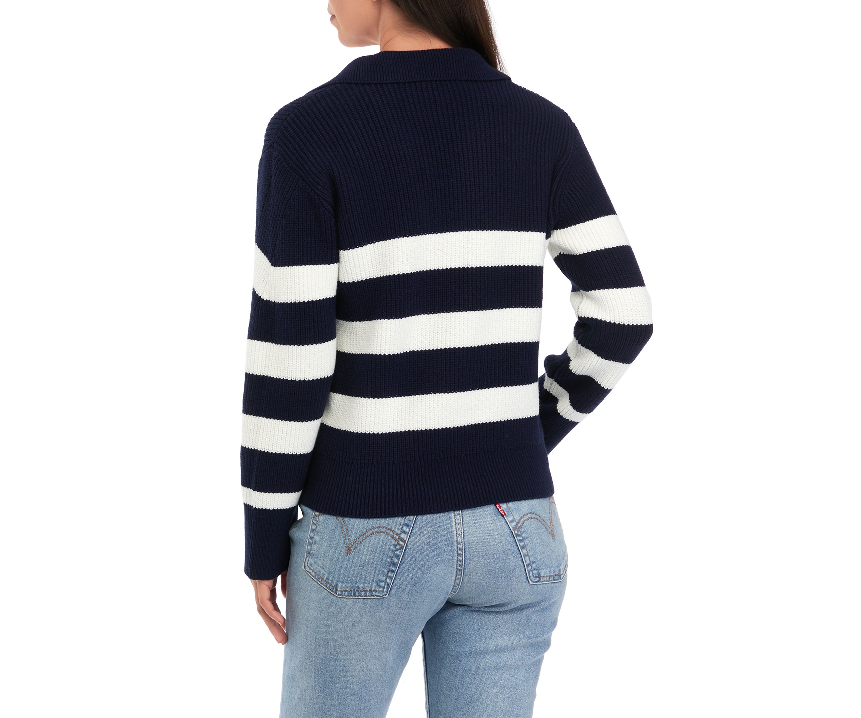 Womens Collared Sweater 