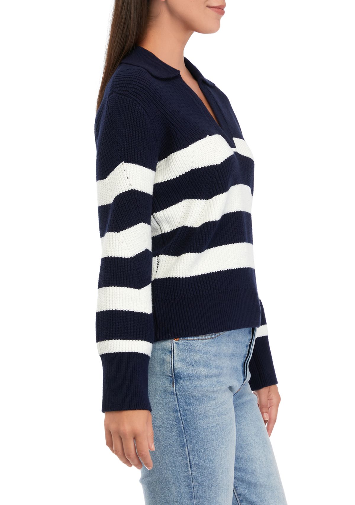Womens Collared Sweater 