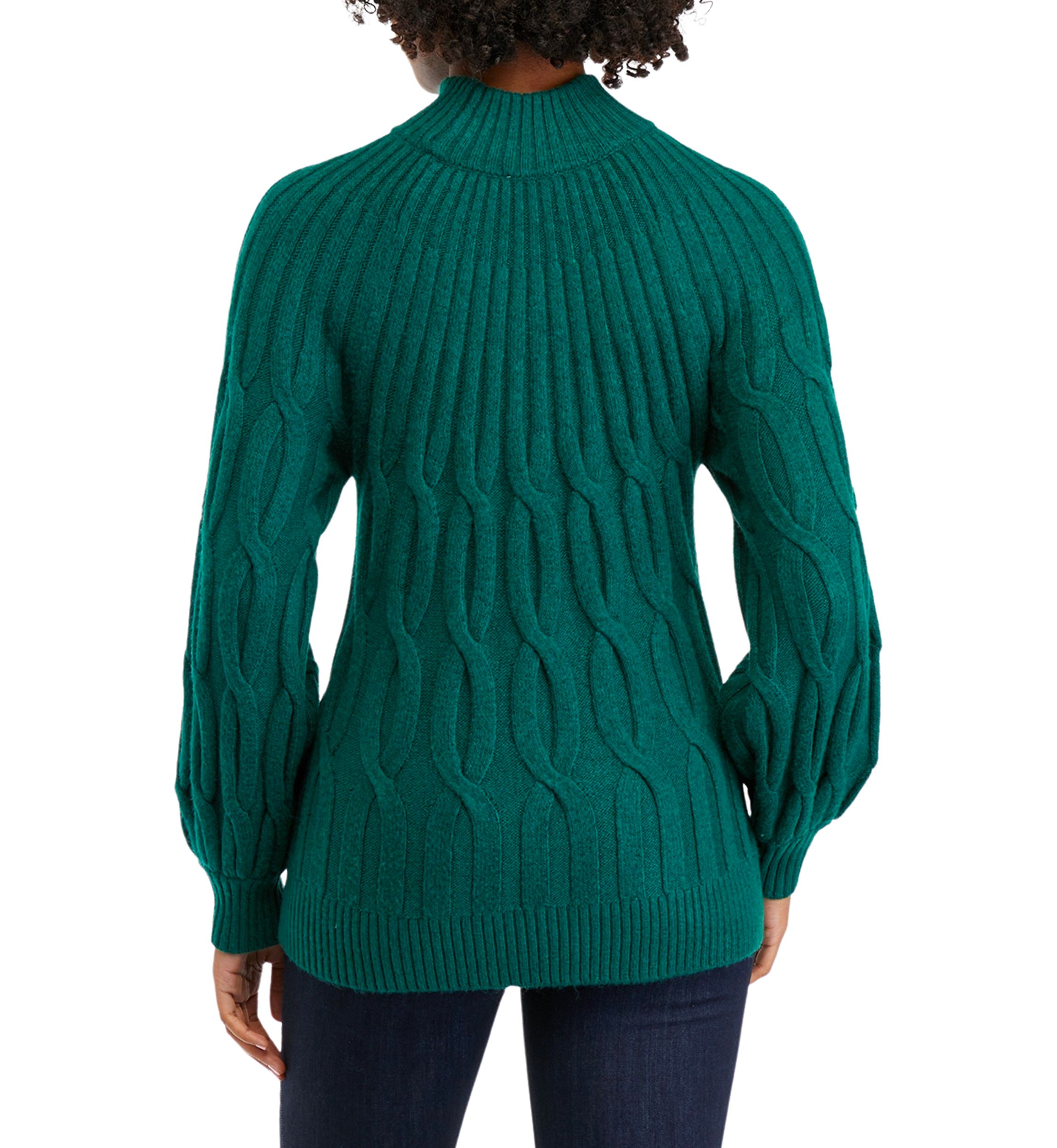 Womens Cascade Cable Knit Sweater