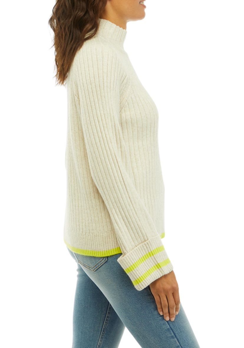 Tipped Cuff Sweater