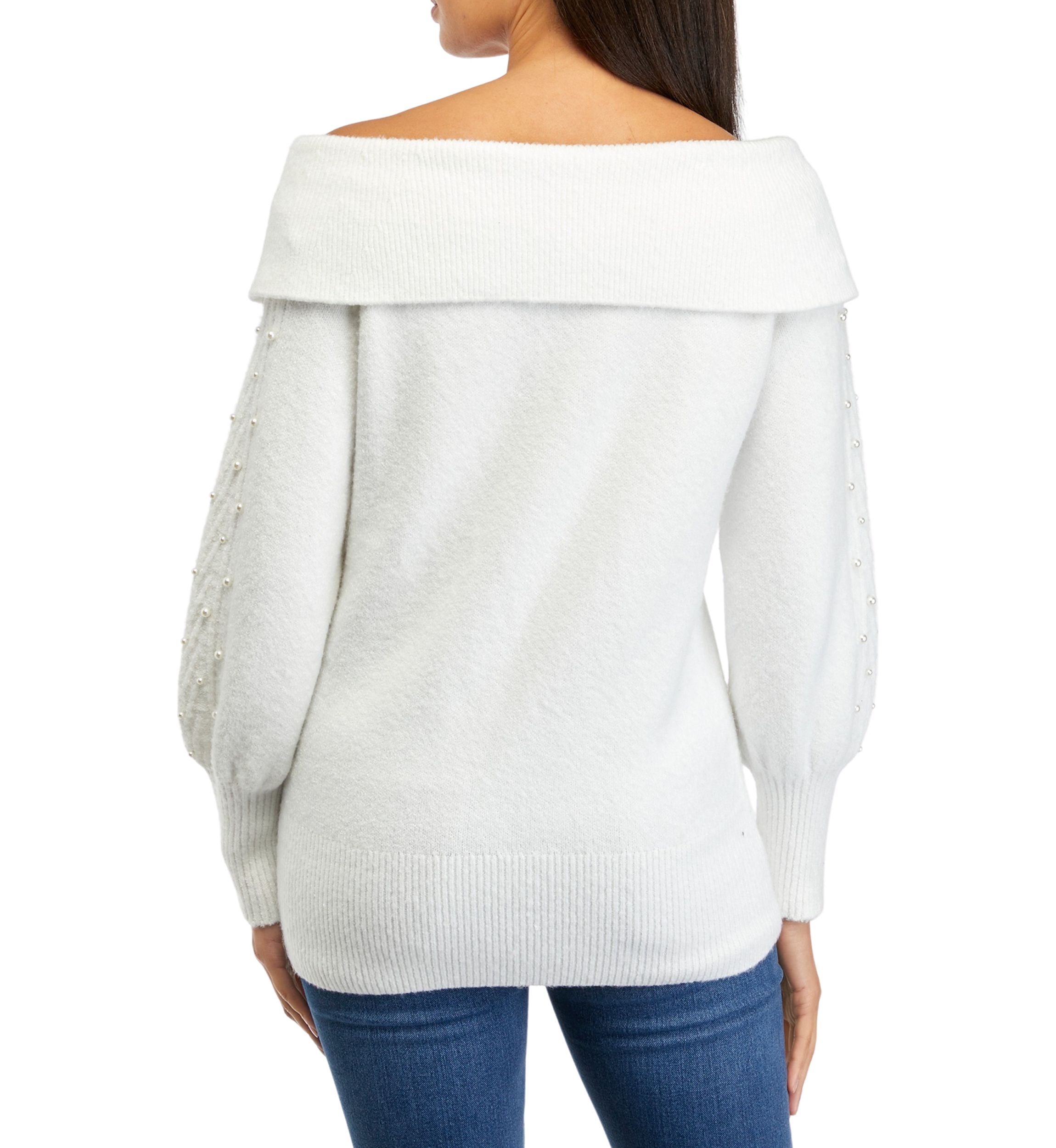 Womens Marilyn Pearl Sweater