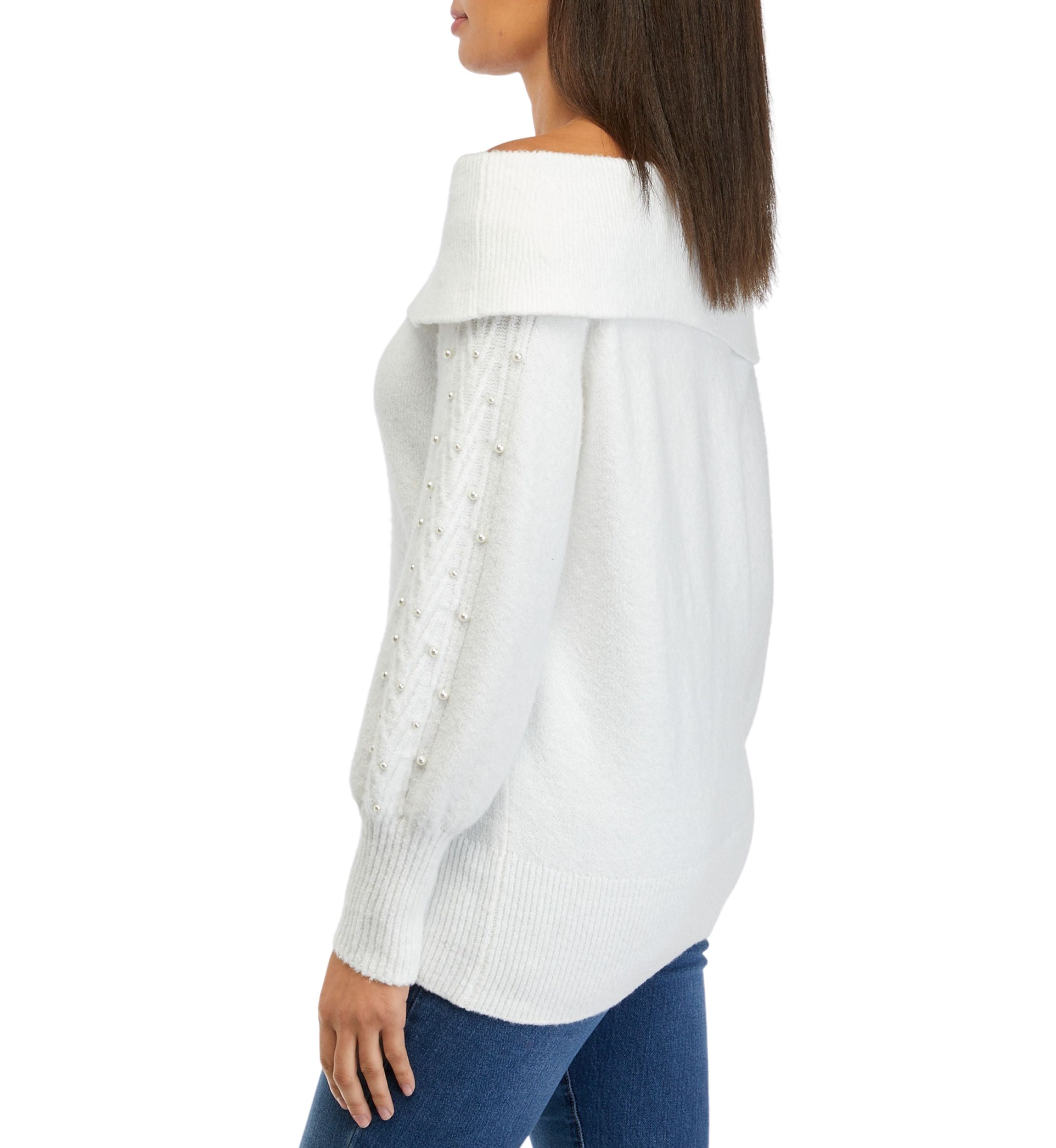 Womens Marilyn Pearl Sweater
