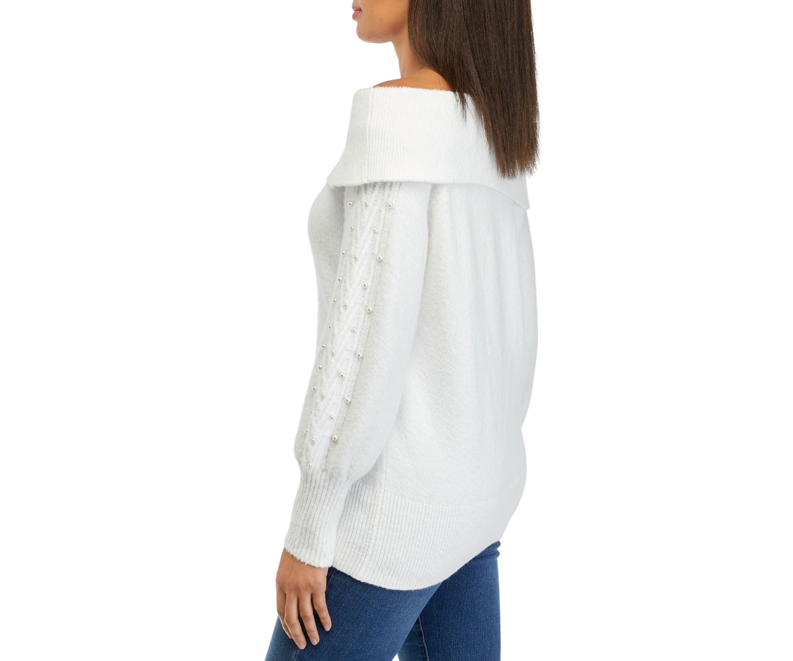 Womens Marilyn Pearl Sweater