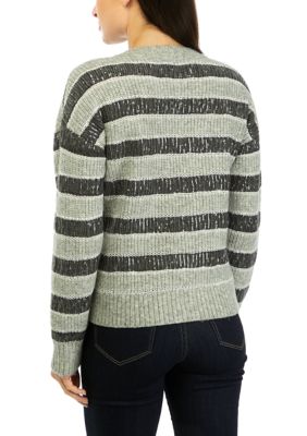 Women's Stripe Shine Cardigan